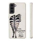 I like Striped Butts Biodegradable Case