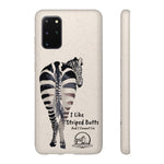 I like Striped Butts Biodegradable Case