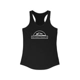 Women's Ideal Racerback Logo Tank