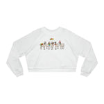 Goat Parade Women's Cropped Fleece Pullover