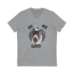 Oh My Gord(y) Jersey Short Sleeve V-Neck Tee