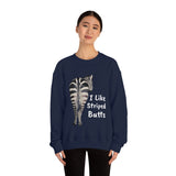 I like Striped Butts Unisex Heavy Blend™ Crewneck Sweatshirt