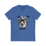 Oh My Gord(y) Jersey Short Sleeve V-Neck Tee