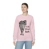 I like Striped Butts Unisex Heavy Blend™ Crewneck Sweatshirt